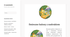 Desktop Screenshot of e-nastolatki.pl